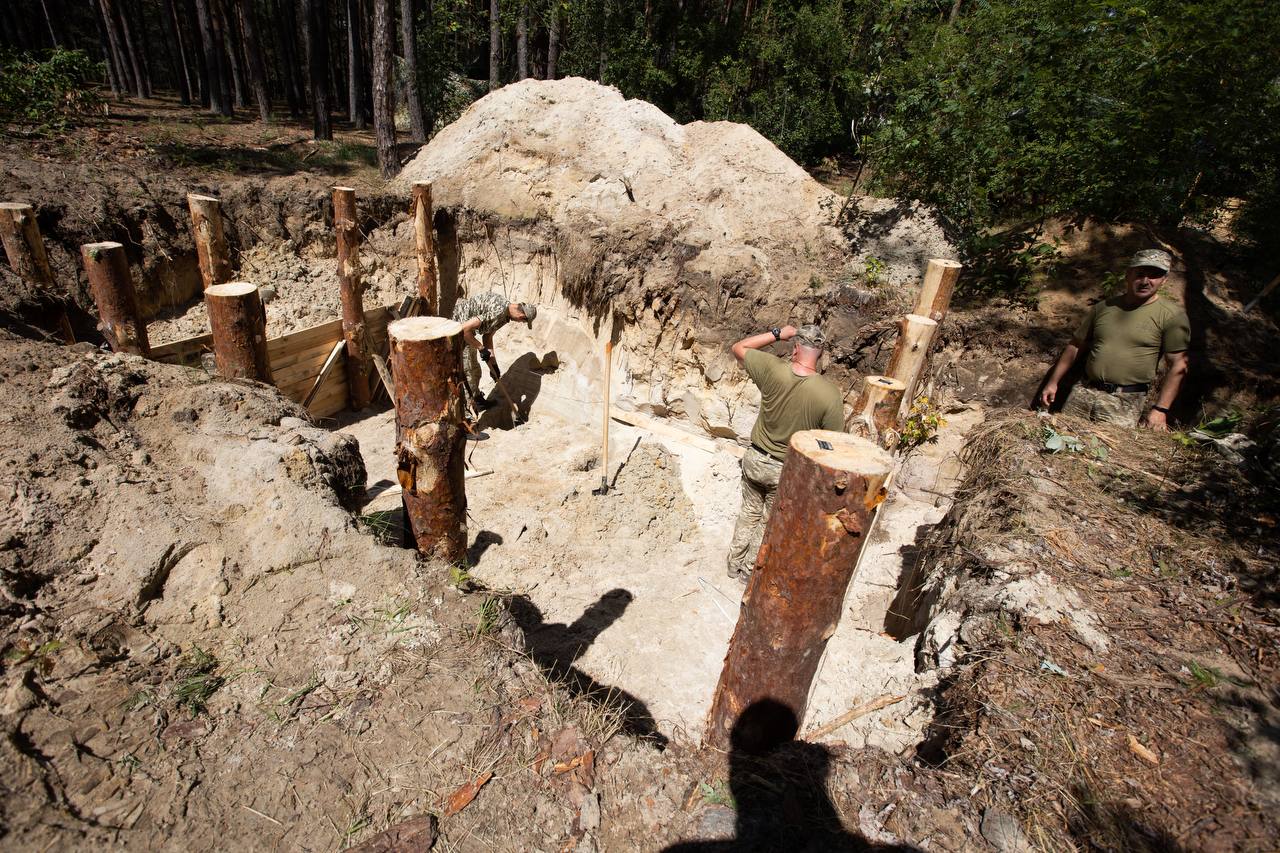 В Офісі президента показали, як готуються до ймовірного наступу з Білорусі (фото)