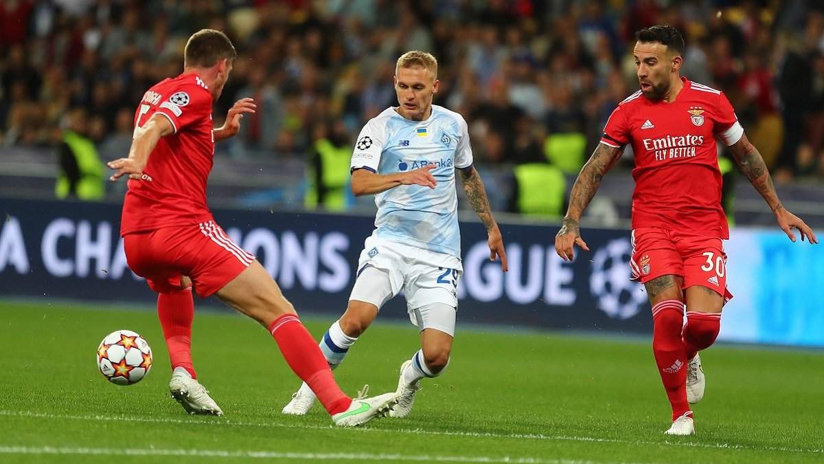 Футбольный матч Динамо – Бенфика: прогнозы букмекеров