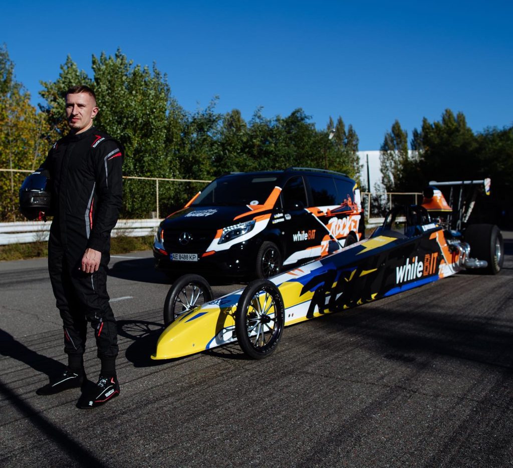 В Украине опробовали сверхскоростной болид White Rocket (фото)