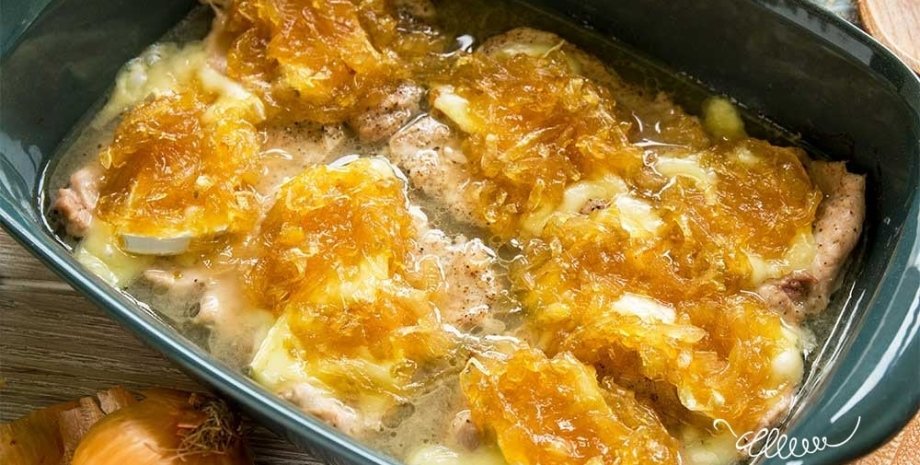 Вкусные блюда на новогодний стол: мясо по-французски