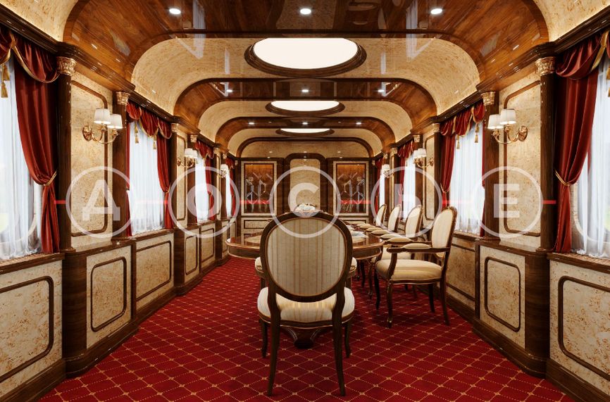 С кинотеатром и хамамом: журналисты показали. как выглядит поезд путина