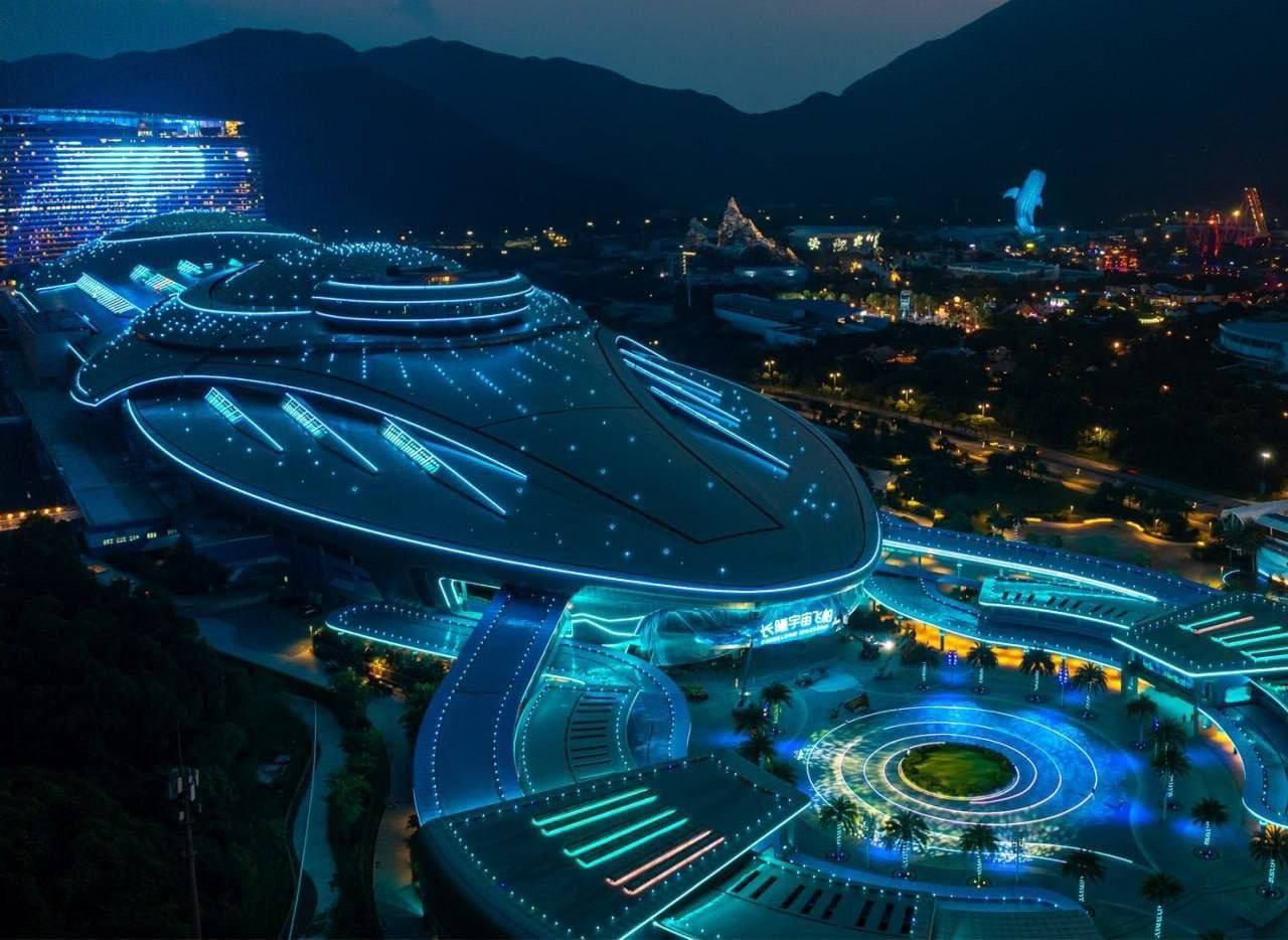 Китай открыл самый большой в мире морской научный парк в форме НЛО