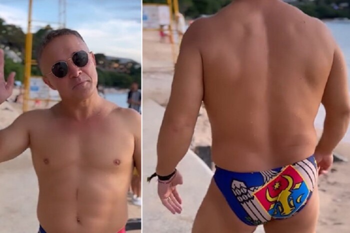 Трусы с гербом на пятой точке: кандидат в мэры Кишинева оскандалился на отдыхе в Таиланде