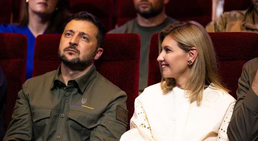 Жена Зеленского рассказала о семейной жизни и быте президента во время войны