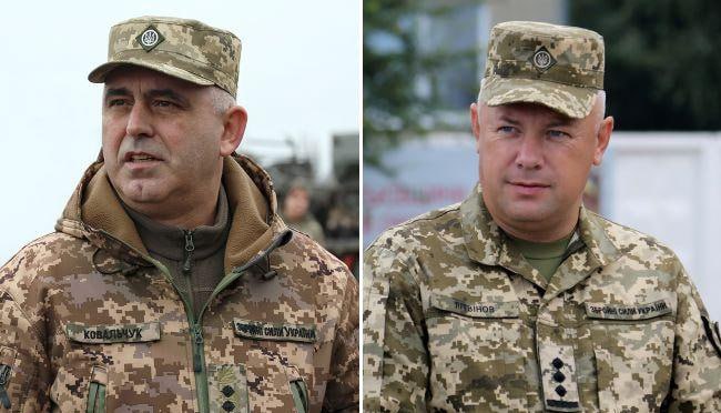 Командующих оперативных группировок "Юг" и "Запад" Ковальчука и Литвинова сняли с должностей, а бывшая руководительница медсил Остащенко уволилась из ВСУ
