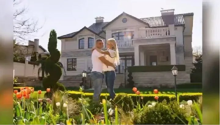 Ірина Кормишкіна з чоловіком