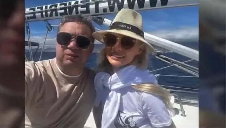 Ірина Кормишкіна з чоловіком