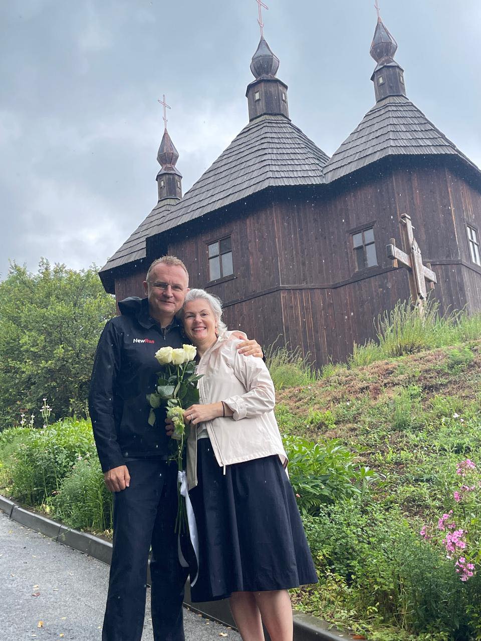 Андрій Садовий з дружиною