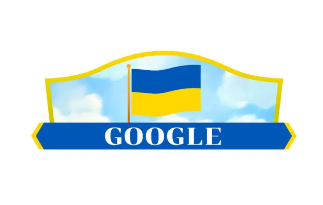 Google представил новый дудл по случаю Дня Независимости Украины