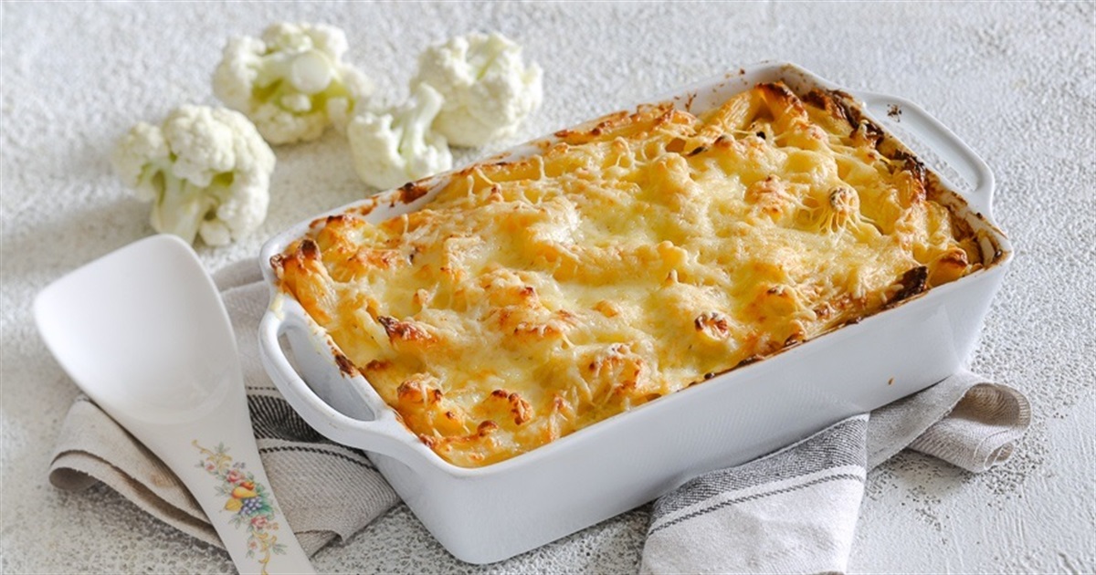 Простые рецепты вкусности: цветная капуста, запеченная с грибами и творогом