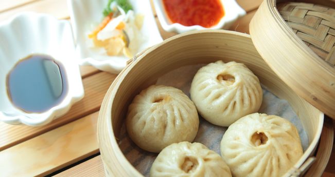 Рецепт рыхлых булочек Бао с начинкой