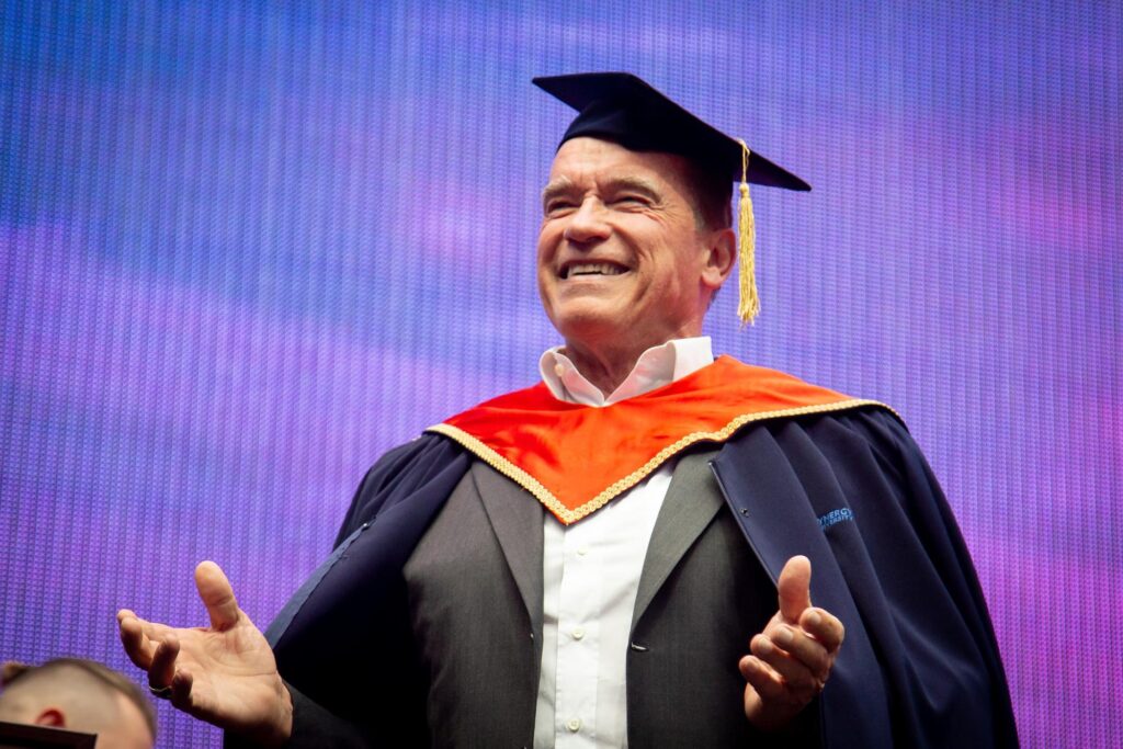 Арнольд Шварценеггер стал почётным профессором Университета «Синергия»