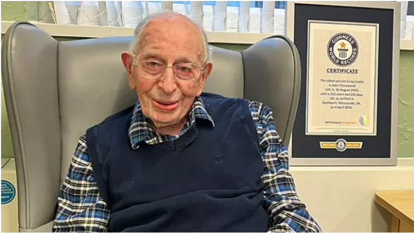 В Великобритании умер самый старый человек мира