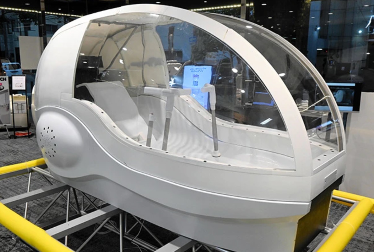 Японська компанія створила «пральну машину для людей майбутнього»