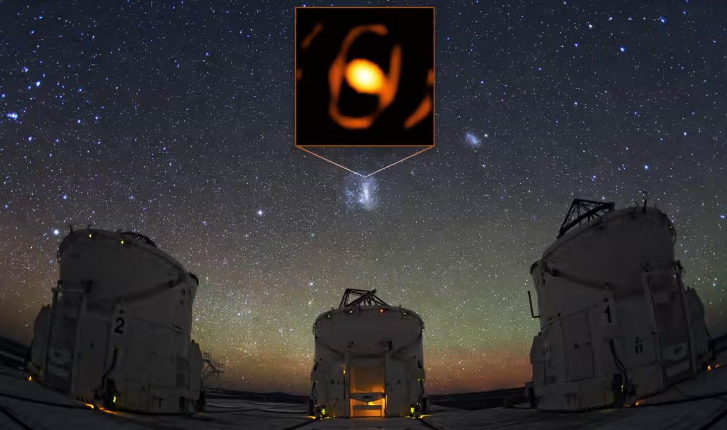 Астрономы впервые сделали детальное изображение звезды за пределами Млечного Пути