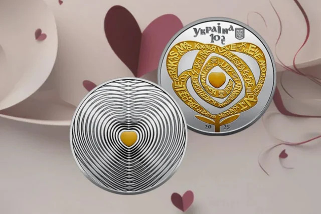 "Сила кохання": НБУ випустив нову монету до Дня закоханих
