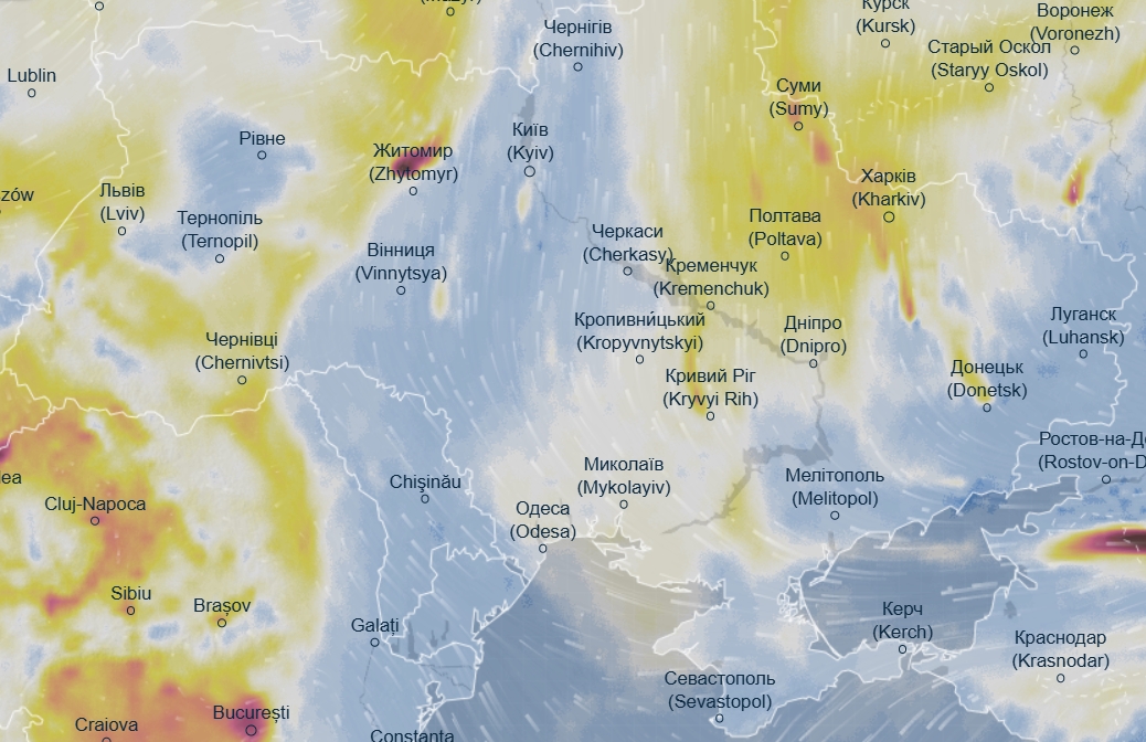 Брудна хмара накриє Україну: які області опиняться в зоні ризику