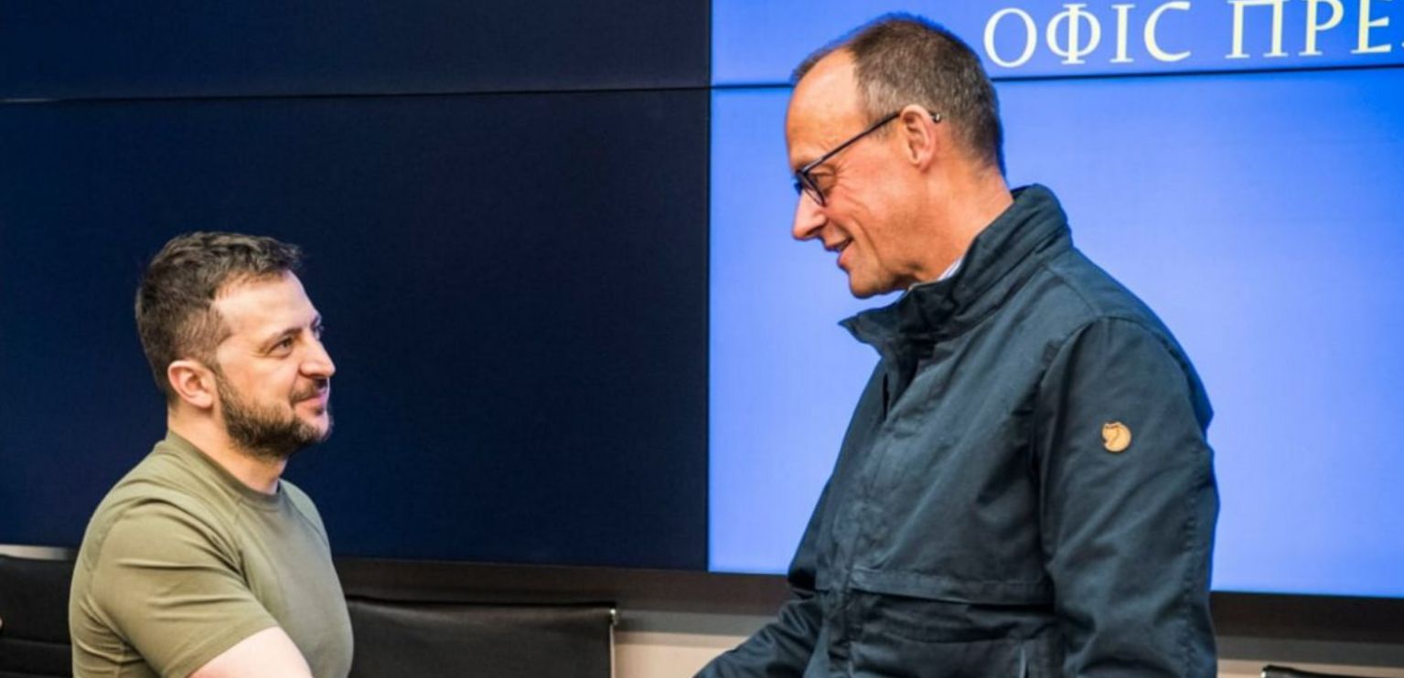 Владимир Зеленский провел переговоры с Фридрихом Мерцом после разговора с Дональдом Трампом