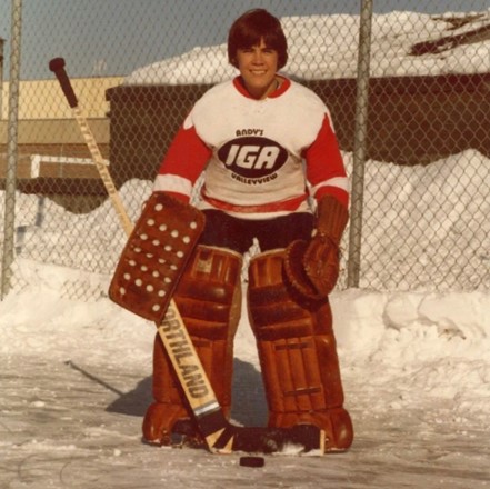 Марк Карні – воротар університетської хокейної команди