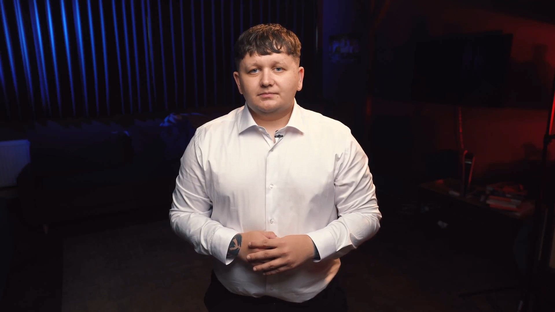 Блогер Михайло Лебіга випадково зафільмував вибух у Києві під час стріму