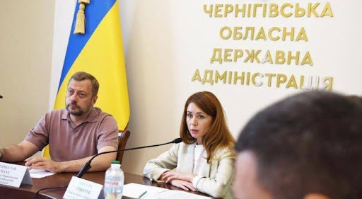 Глава Минокружения во время поездки на Черниговщину