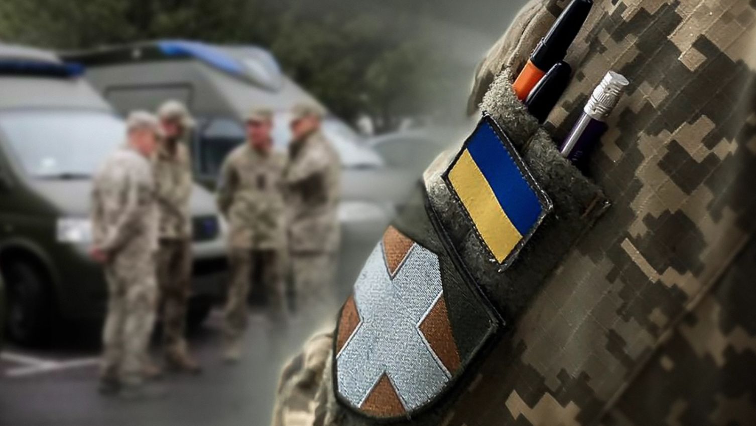 На Волыни группа людей разбила служебный автомобиль ТЦК и напала на его работников