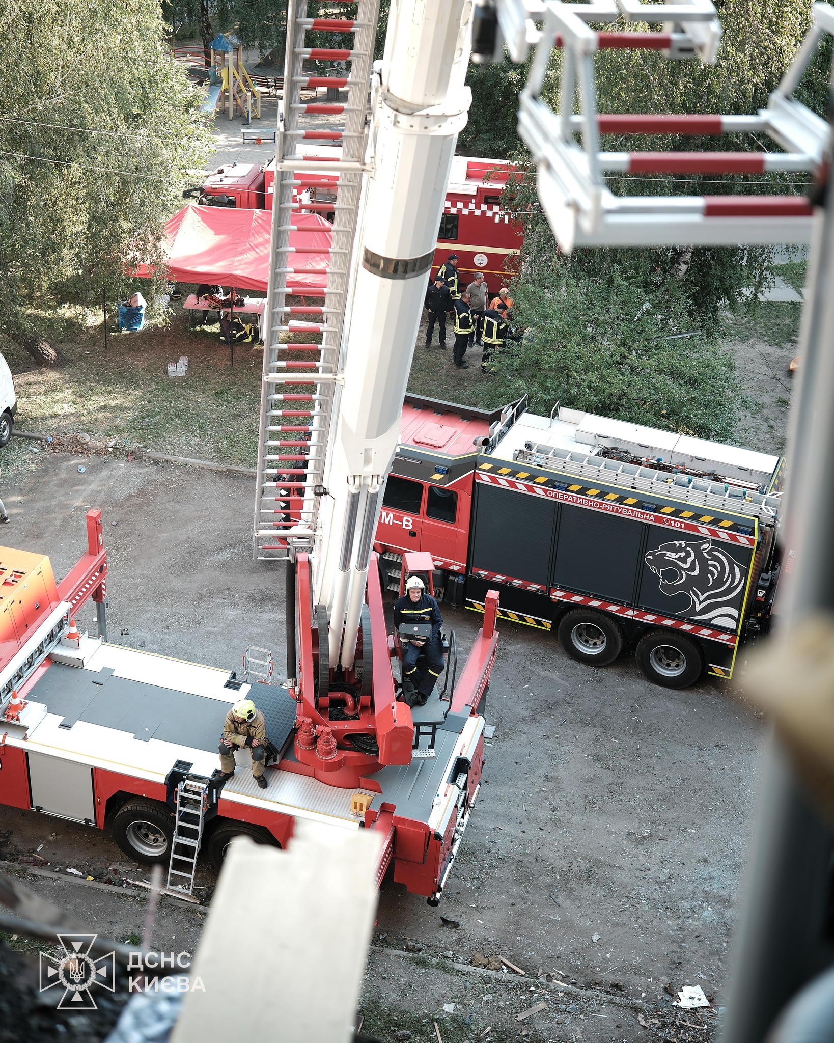 Завершені аварійні роботи у Святошинському районі Києва