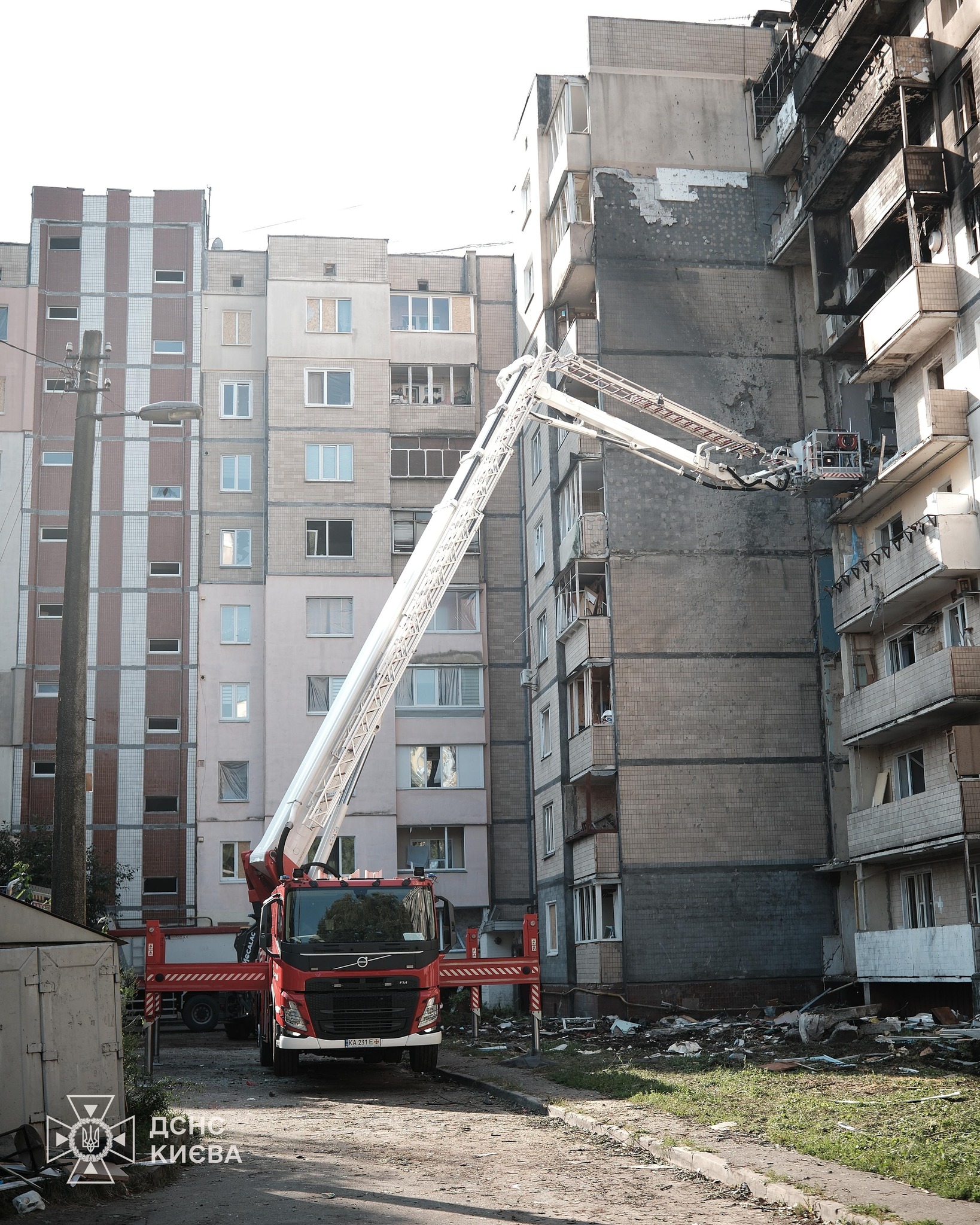 Завершені аварійні роботи у Святошинському районі Києва