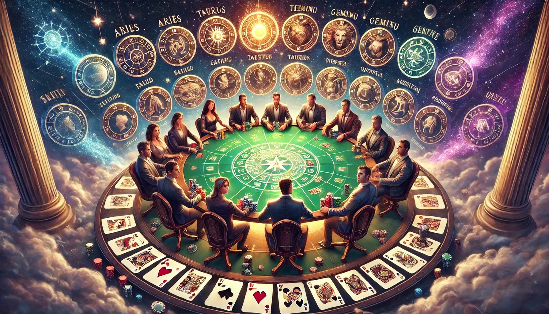 Гороскоп гравця в покер: ознаки та поведінка у грі