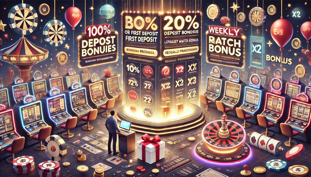 Казино с бонусами на депозит: специфика регулярных промо