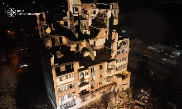 У Тернополі завершено рятувальні роботи після ракетного удару РФ: 33 загиблих