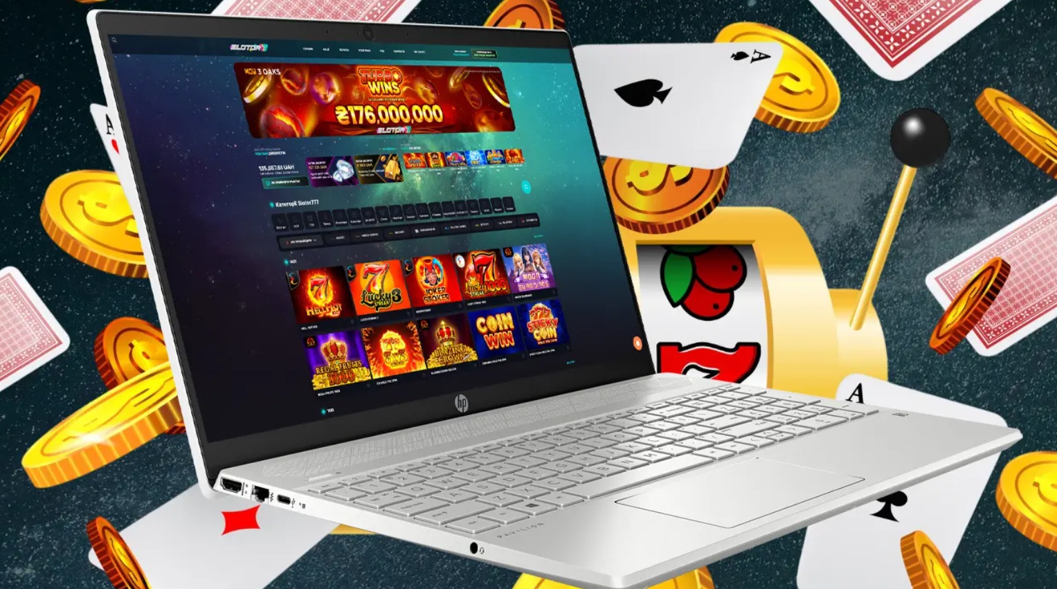 Slotor777: автомати на гривні та вся інформація про казино