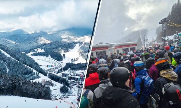 В Буковеле открыли горнолыжный сезон: сколько стоит отдых и есть ли очереди на подъемниках