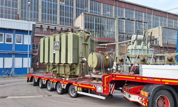 В Україну прибув німецький трансформатор для стабілізації енергосистеми