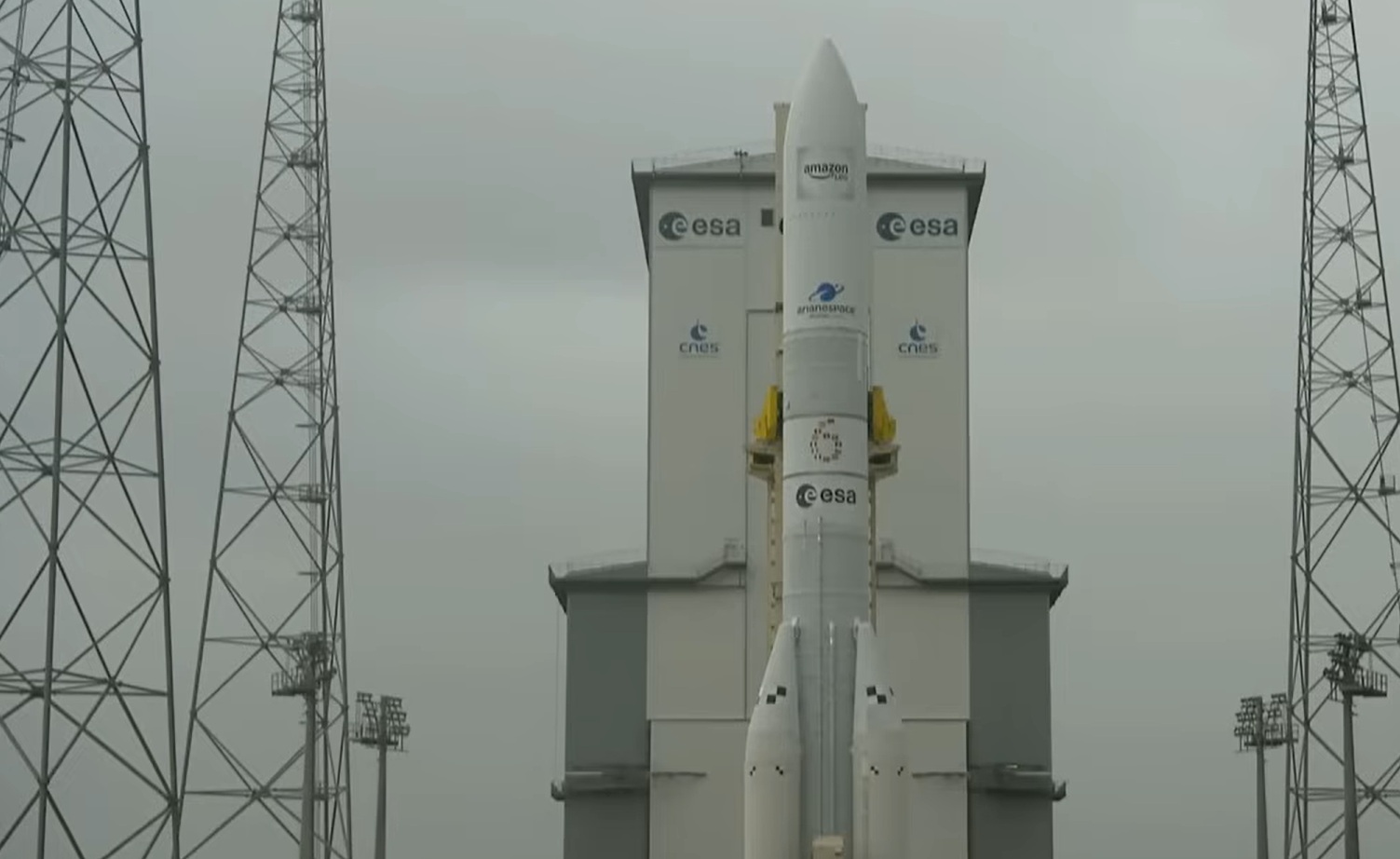 Европа запустила ракету Ariane 6 со спутниками Amazon: Project Kuiper конкурирует со Starlink Маска