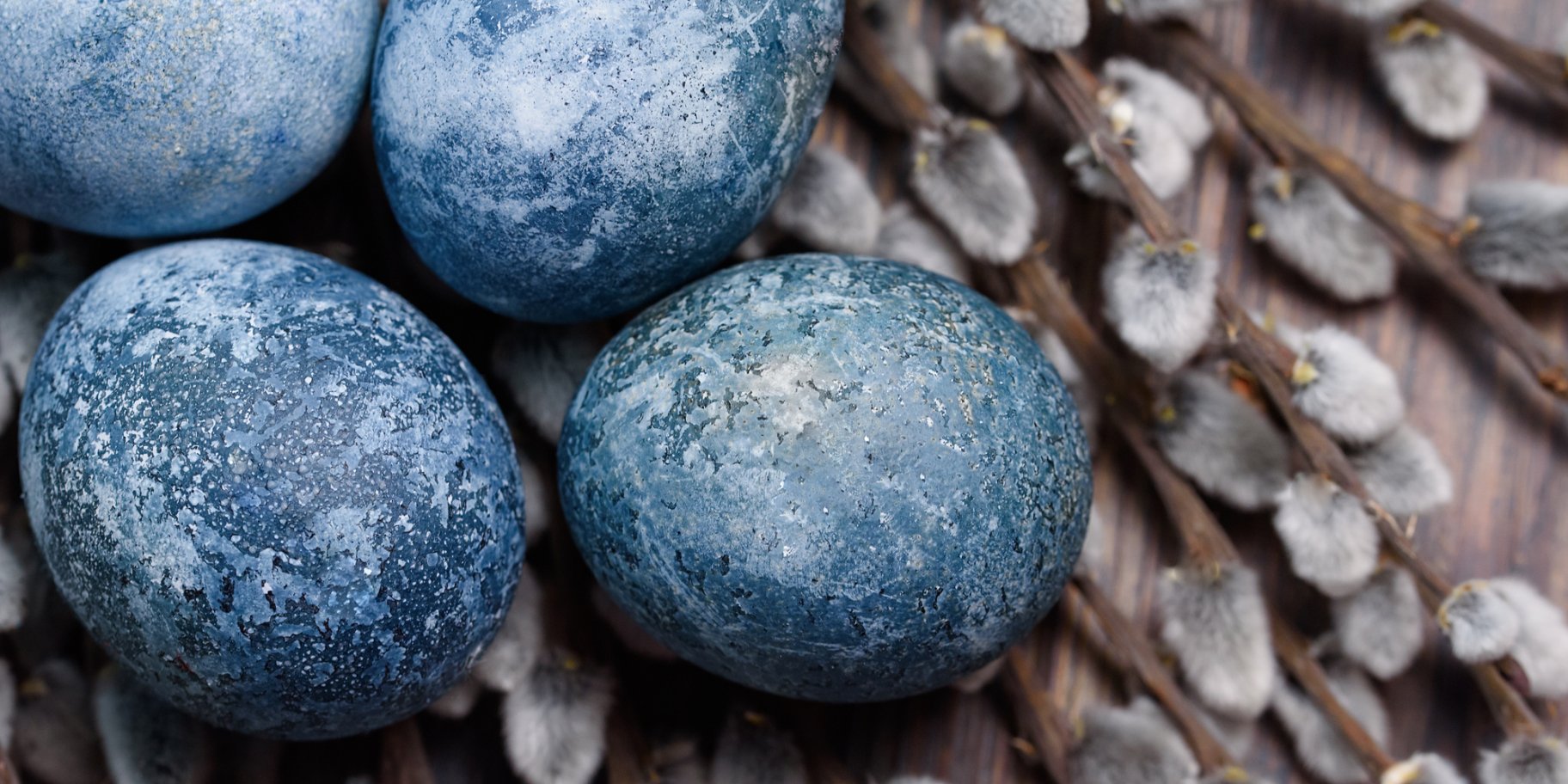 Как сделать мраморные пасхальные яйца на Пасху без химии