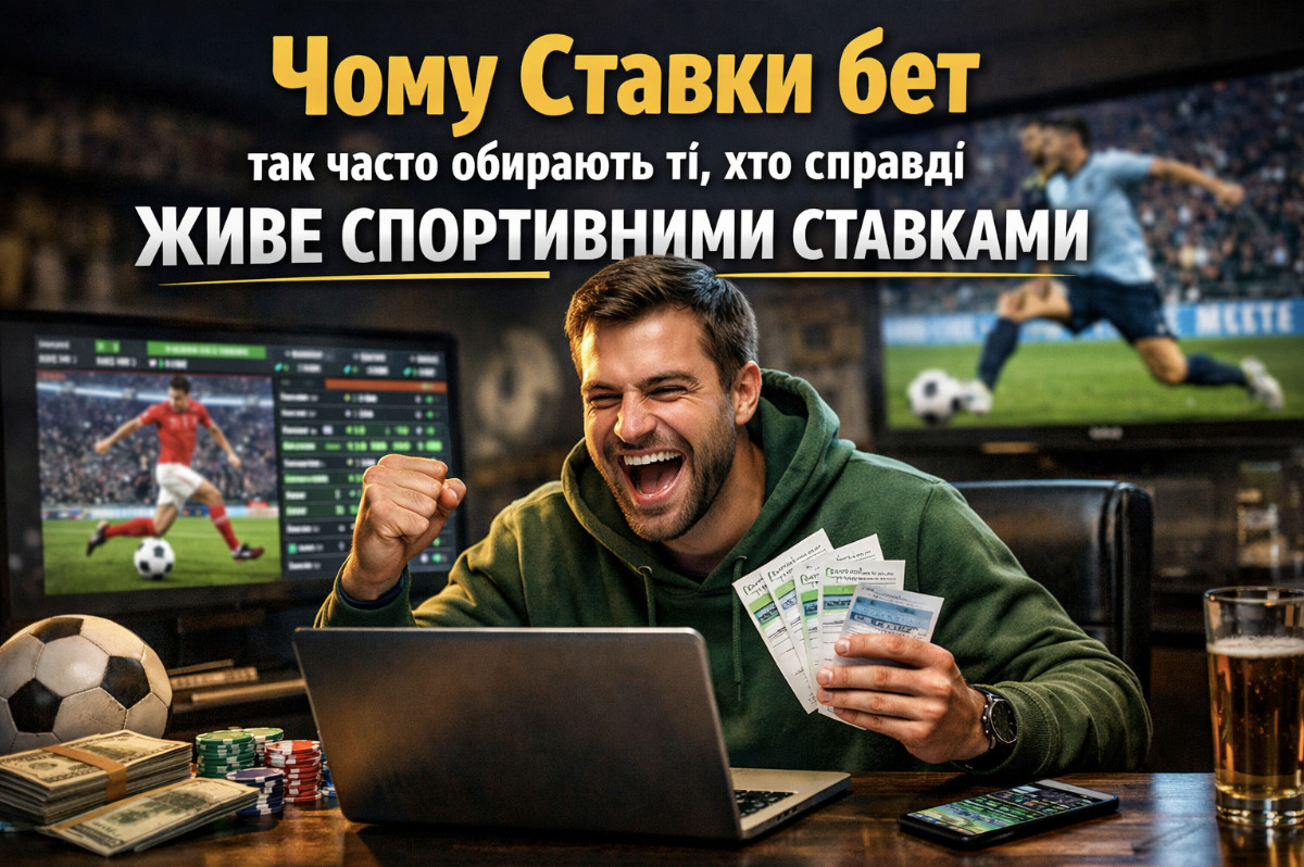 Чому Ставки бет так часто обирають ті, хто справді живе спортивними ставками