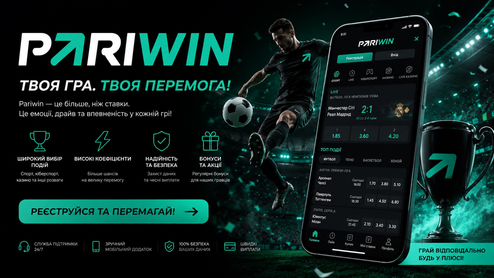 Pariwin — огляд нових функцій платформи