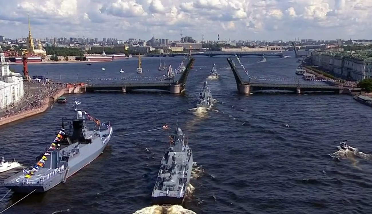 Росія вдруге поспіль скасувала головний військово-морський парад у Санкт-Петербурзі, — ЗМІ