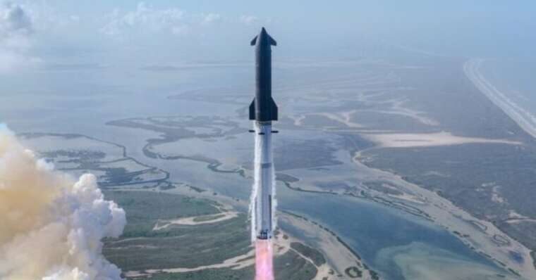 SpaceX впервые вывела Starship на орбиту и развернула 26 спутников Starlink (видео)