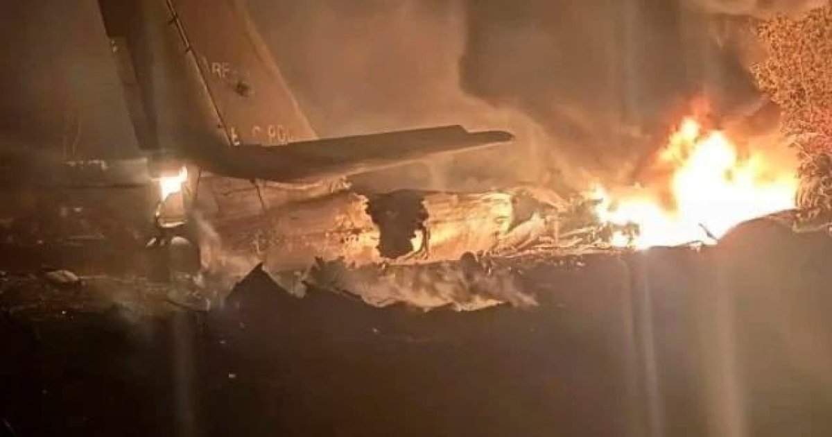 В России разбился стратегический бомбардировщик Ту-95: погибли шесть военных