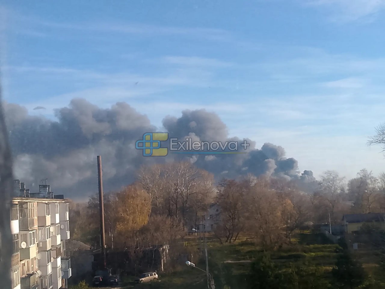 У Росії палає хімзавод "Азот": підприємство постачало сировину для виробництва вибухівки