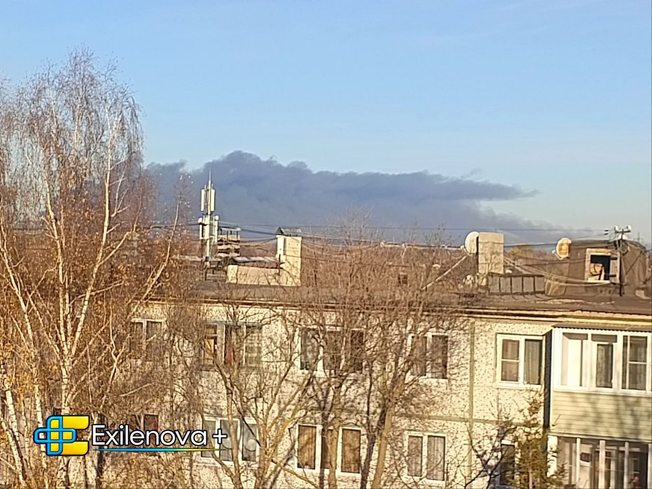 У Росії палає хімзавод "Азот": підприємство постачало сировину для виробництва вибухівки